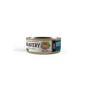 Lata Bravery Cat Chicken & peas 70g