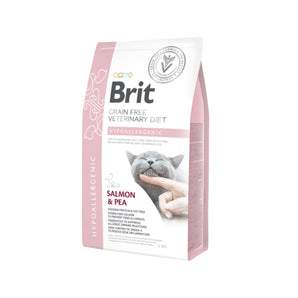 Brit care Grain free Veterinary Diet Cat Hypoallergenic 2 kilos