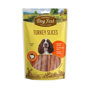 Dog Fest Snack Rebanadas de pavo 90 grs