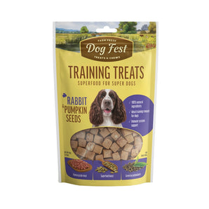 Dog Fest Training Snack Conejo y Semillas de Calabaza 90 gr