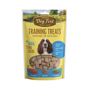 Dog Fest Training Snack Codorniz y Semillas de Chia 90 gr