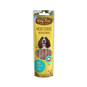 Dogfest sticks carne de avestruz 45 gramos