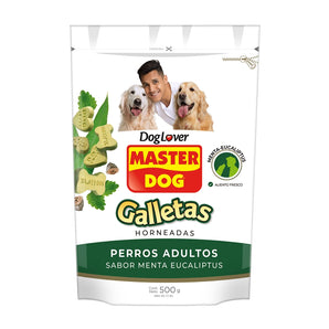 Galleta Master Dog Sabor Menta 500 gramos