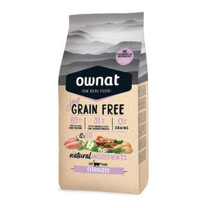 Ownat grain free cat sterilized chicken