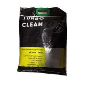 Arena Turbo Clean aglutinante 10 kilos limon