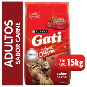 Gati adulto Carne 15 kilos