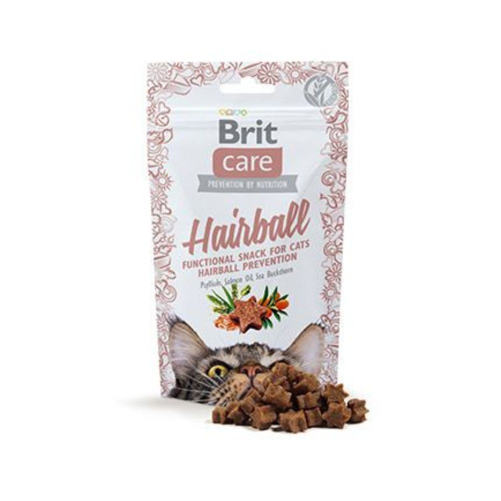 Brit Care Cat Snack Hairball 50 G