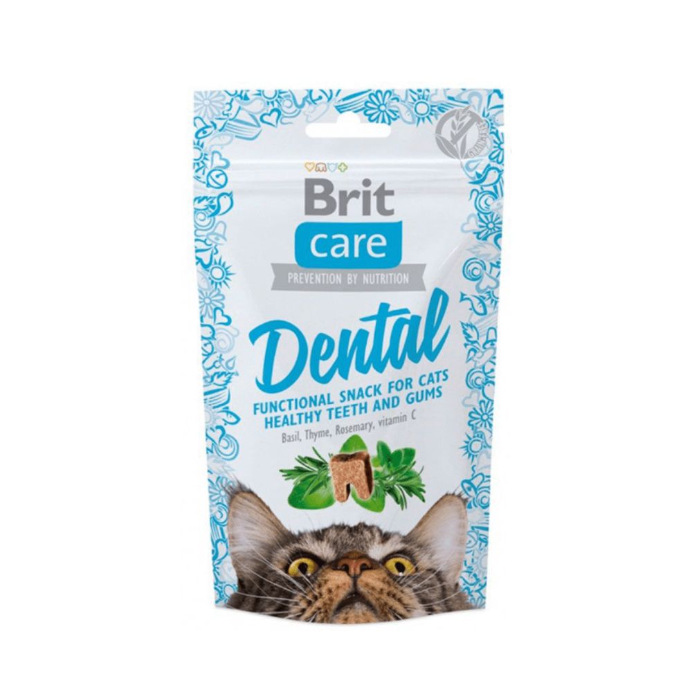 Brit Care Cat Snack Dental Functional 50 G