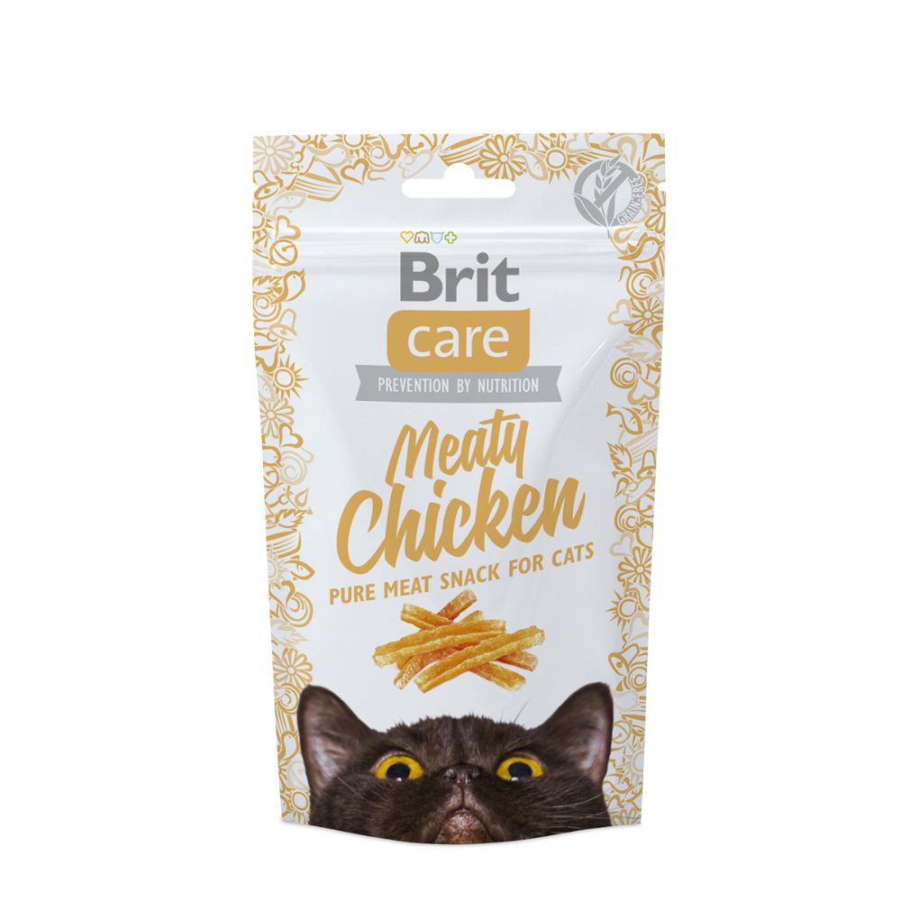 Brit Care Cat Snack Meaty Chicken 50G	