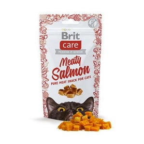 Brit Care Cat Snack Meaty Salmon 50G	