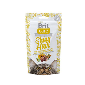 Brit Care Cat Snack Shiny Hair 50 G	