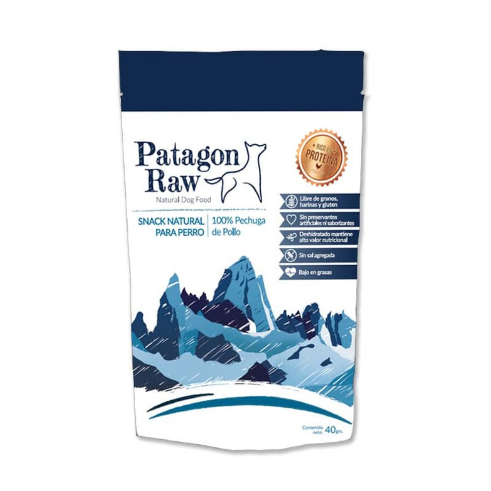 Snack Patagon Raw pechuga de pollo