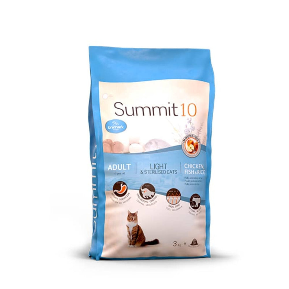 Summit 10 Life Stages Light & Sterilized Chicken Fish & Rice