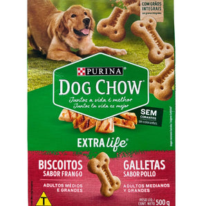 Galleta dog chow medianos y grandes pollo