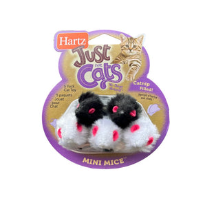 Hartz JFC Mini Mice 5 PK Cat Toy