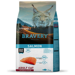 Bravery Salmon Gato Adulto Esterilizado