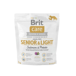 Brit Care Grain Free Senior y Light Salmon 