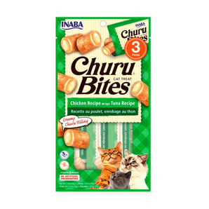 Churu bites chicken & tuna recipe wraps