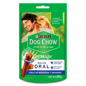 Snack dog chow salud oral
