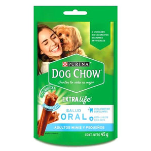 Snack dog chow salud oral