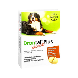 Drontal plus perro comprimido 35 kilos