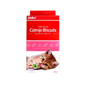 Galletas de catnip y salmon