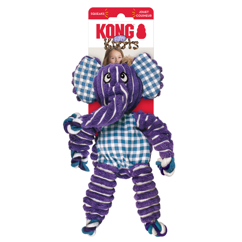 Kong Floppy Knots Elephant