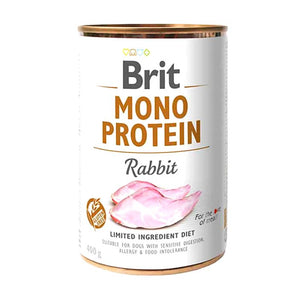 Lata Brit mono protein rabbit 400 gramos