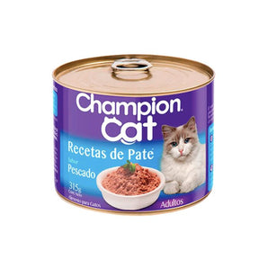 Lata Champion Cat Recetas de Paté Sabor Pescado