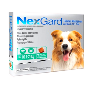 Nexgard 10.1-25 kilos