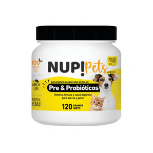 Nup! Pets Pre & Probioticos 120 gramos