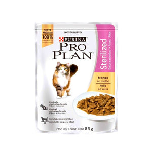 Sobre proplan esterilizado para gatos adultos