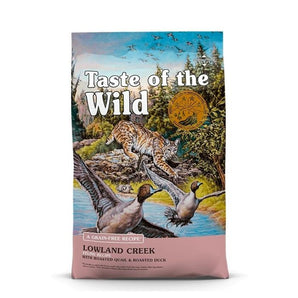 Taste of the wild feline lowland creek pato